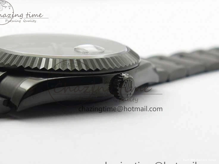 Best AAA Replica Sites Best Edition All DateJust Dial 41 Black Bracelet Markers PVD ModernLook A Roman PVD Oyster Black VRF 2793 on 0119